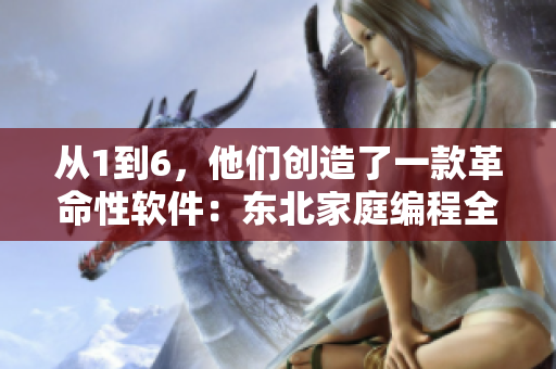 从1到6，他们创造了一款革命性软件：东北家庭编程全过程