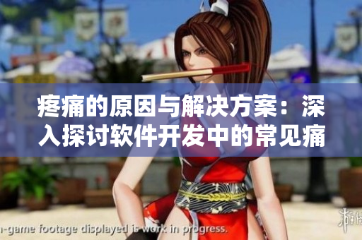 疼痛的原因与解决方案：深入探讨软件开发中的常见痛点及有效缓解方法
