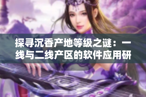 探寻沉香产地等级之谜：一线与二线产区的软件应用研究