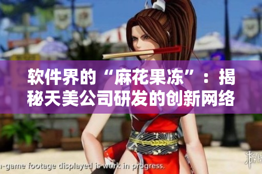 软件界的“麻花果冻”：揭秘天美公司研发的创新网络软件