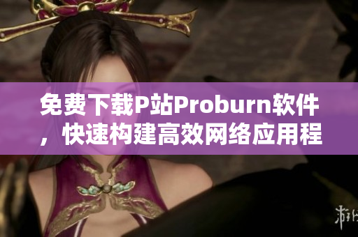 免费下载P站Proburn软件，快速构建高效网络应用程序