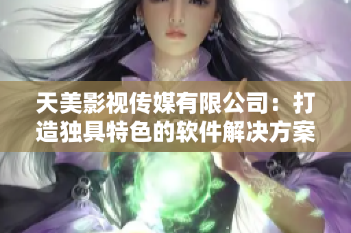 天美影视传媒有限公司：打造独具特色的软件解决方案