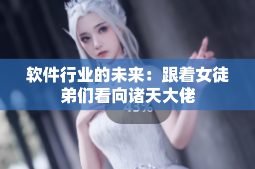 软件行业的未来：跟着女徒弟们看向诸天大佬