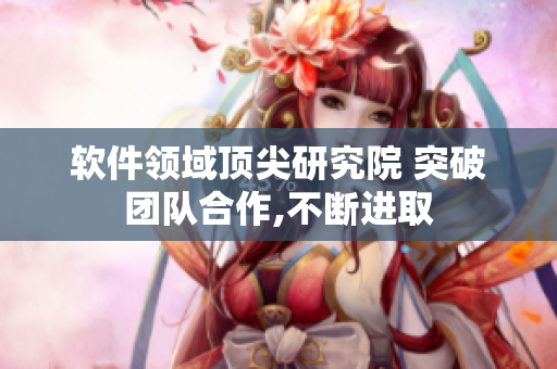 软件领域顶尖研究院 突破团队合作,不断进取