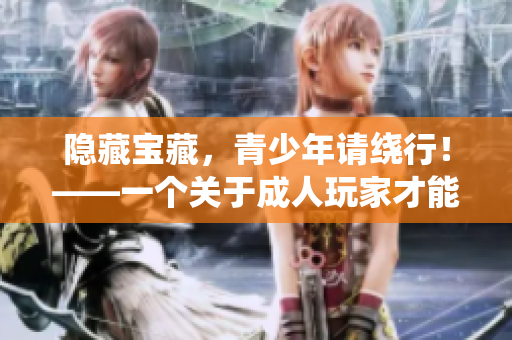 隐藏宝藏，青少年请绕行！——一个关于成人玩家才能进入的游戏藏宝阁