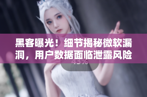 黑客曝光！细节揭秘微软漏洞，用户数据面临泄露风险