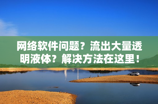 网络软件问题？流出大量透明液体？解决方法在这里！