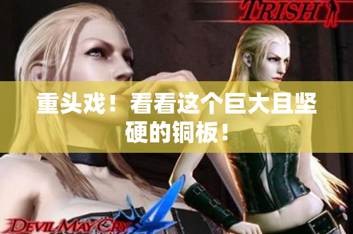 重头戏！看看这个巨大且坚硬的铜板！