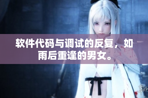 软件代码与调试的反复，如雨后重逢的男女。