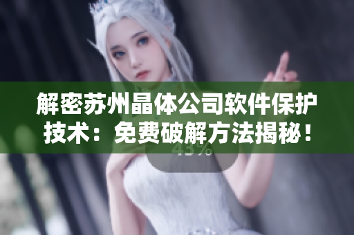 解密苏州晶体公司软件保护技术：免费破解方法揭秘！