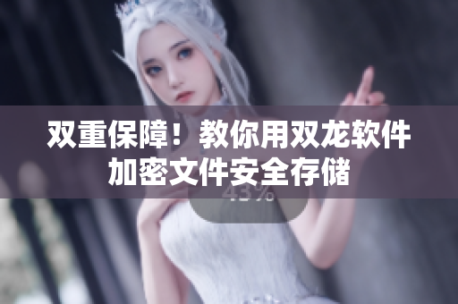 双重保障！教你用双龙软件加密文件安全存储