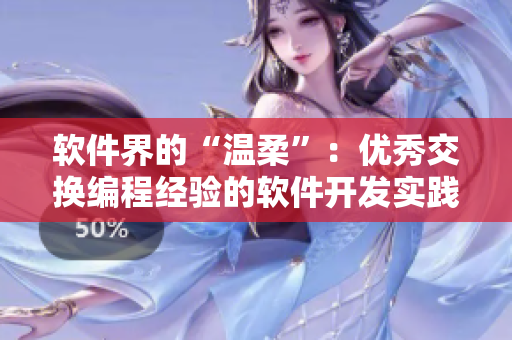 软件界的“温柔”：优秀交换编程经验的软件开发实践