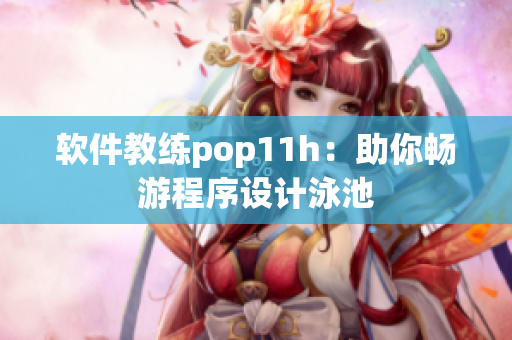 软件教练pop11h：助你畅游程序设计泳池
