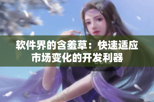 软件界的含羞草：快速适应市场变化的开发利器