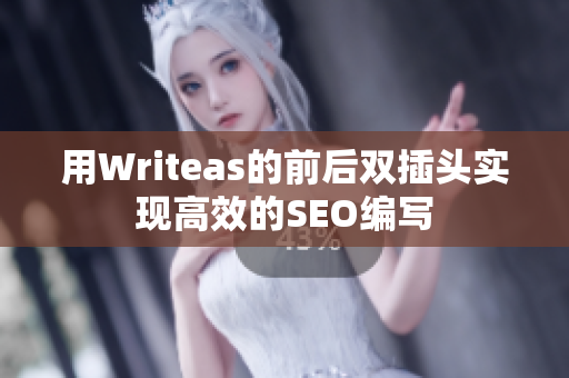 用Writeas的前后双插头实现高效的SEO编写