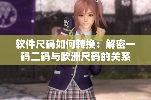 软件尺码如何转换：解密一码二码与欧洲尺码的关系