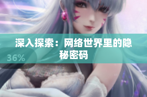 深入探索：网络世界里的隐秘密码