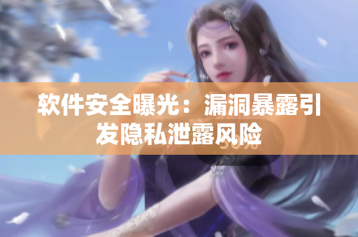 软件安全曝光：漏洞暴露引发隐私泄露风险