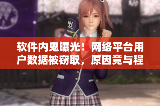 软件内鬼曝光！网络平台用户数据被窃取，原因竟与程序漏洞有关！