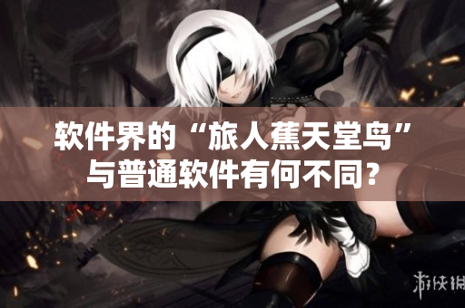 软件界的“旅人蕉天堂鸟”与普通软件有何不同？