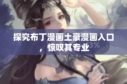探究布丁漫画土豪漫画入口，惊叹其专业