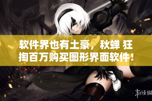 软件界也有土豪，秋蝉 狂掏百万购买图形界面软件！