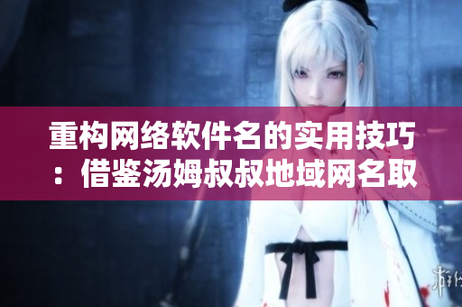重构网络软件名的实用技巧：借鉴汤姆叔叔地域网名取名法