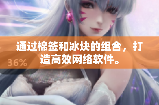 通过棉签和冰块的组合，打造高效网络软件。