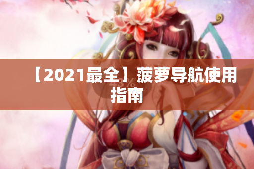 【2021最全】菠萝导航使用指南