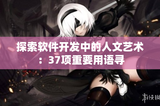 探索软件开发中的人文艺术：37项重要用语寻