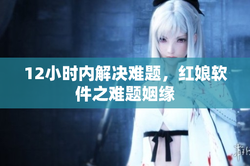 12小时内解决难题，红娘软件之难题姻缘