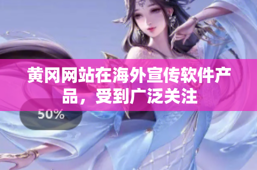 黄冈网站在海外宣传软件产品，受到广泛关注
