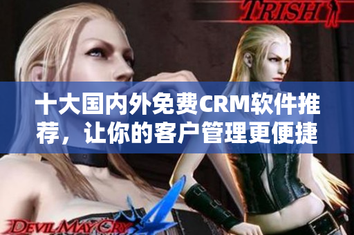 十大国内外免费CRM软件推荐，让你的客户管理更便捷！