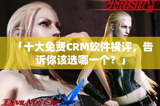 「十大免费CRM软件横评，告诉你该选哪一个？」