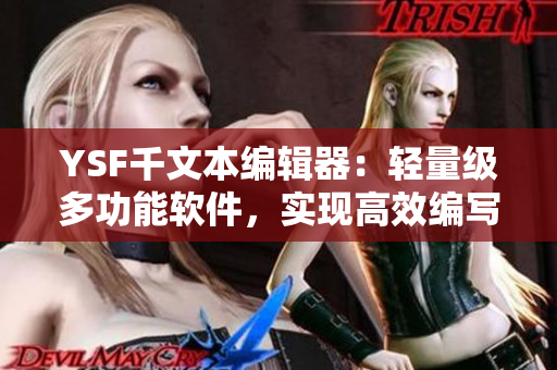YSF千文本编辑器：轻量级多功能软件，实现高效编写