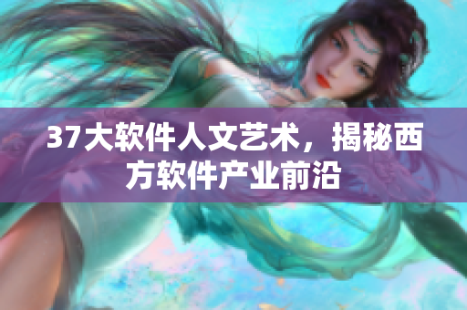 37大软件人文艺术，揭秘西方软件产业前沿