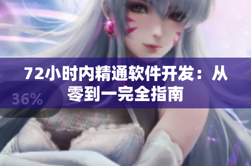 72小时内精通软件开发：从零到一完全指南