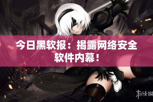 今日黑软报：揭露网络安全软件内幕！
