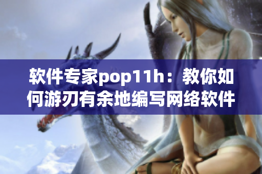 软件专家pop11h：教你如何游刃有余地编写网络软件
