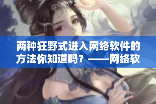 两种狂野式进入网络软件的方法你知道吗？——网络软件狂野进入指南