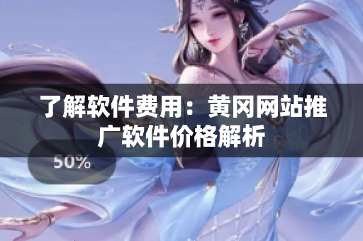 了解软件费用：黄冈网站推广软件价格解析