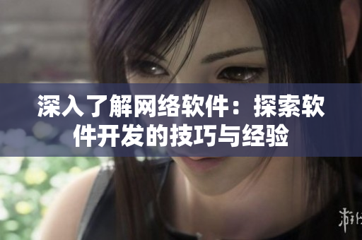 深入了解网络软件：探索软件开发的技巧与经验