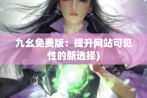 九幺免费版：提升网站可见性的新选择)