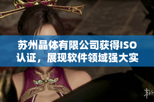 苏州晶体有限公司获得ISO认证，展现软件领域强大实力