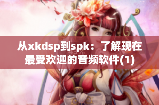 从xkdsp到spk：了解现在最受欢迎的音频软件(1)