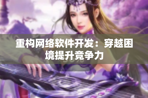 重构网络软件开发：穿越困境提升竞争力