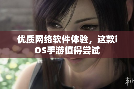 优质网络软件体验，这款iOS手游值得尝试
