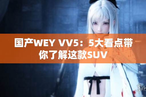国产WEY VV5：5大看点带你了解这款SUV