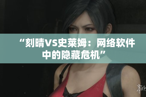 “刻晴VS史莱姆：网络软件中的隐藏危机”