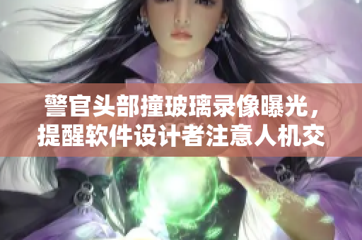 警官头部撞玻璃录像曝光，提醒软件设计者注意人机交互安全
